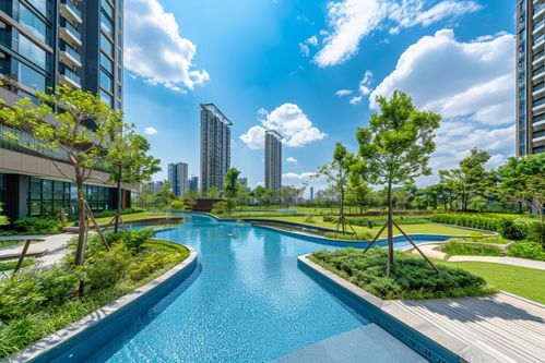現(xiàn)代商業(yè)住宅小區(qū)景觀效果圖 非居住房地產租賃的專業(yè)視覺資源獲取指南
